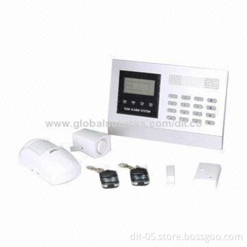 GSM Alarm System, 6 Voice Alarm Phones, Full Operating Prompts, LCD Display with SIM Card